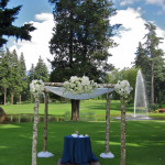 Beautiful Outdoor Wedding Chuppah