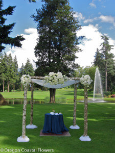 Beautiful Outdoor Wedding Chuppah