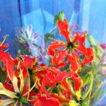 Gloriosa Lily Wedding Bouquet