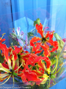 Gloriosa Lily Wedding Bouquet